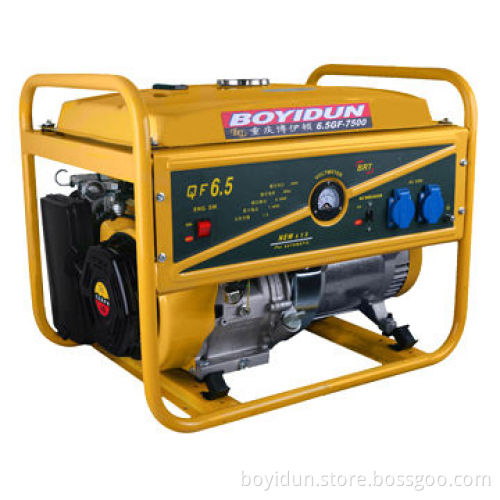 5kW Portable Gasoline Generator with Handle and Wheel 100% Copper Line